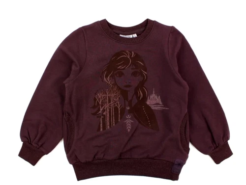 Wheat sweatshirt Frozen Anna soft eggplant